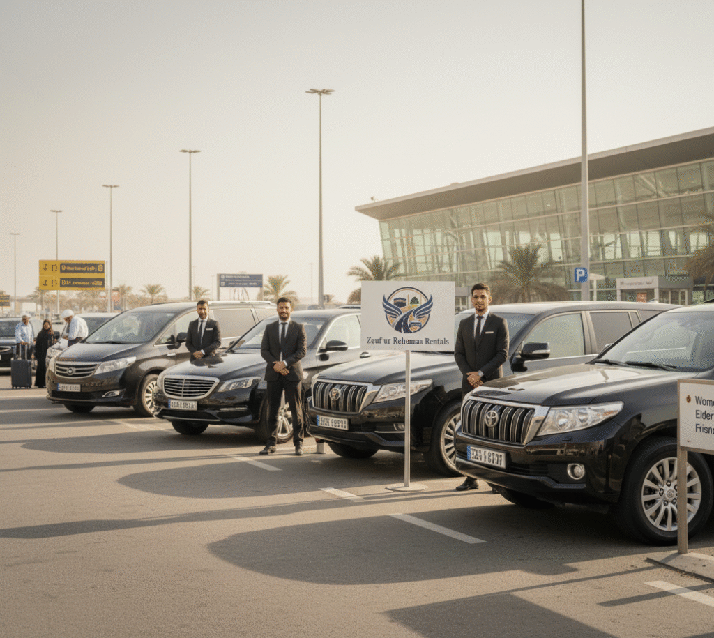 Verified Safe Airport Transfer vehicle lineup
