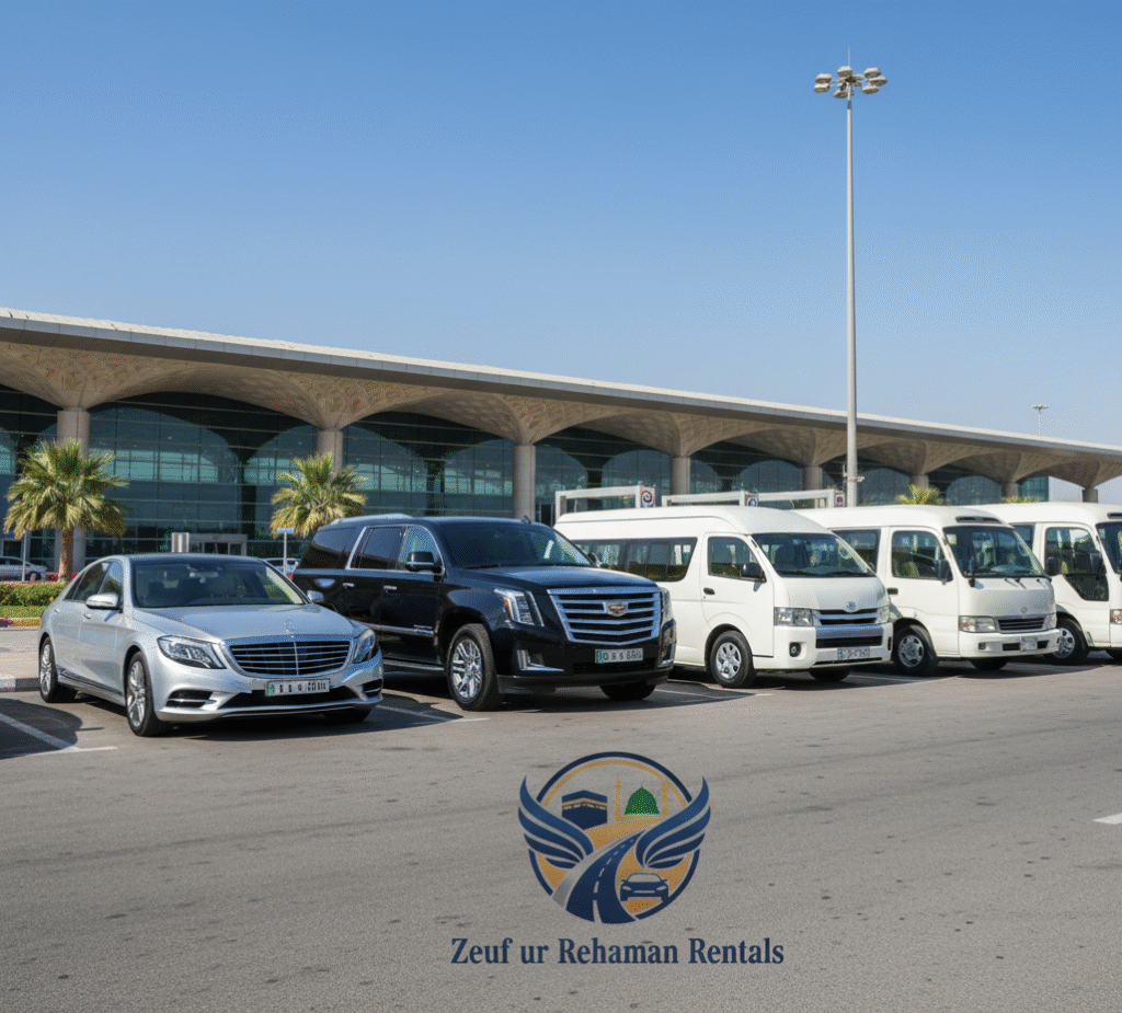 Safe Airport Transfer lineup vehicle