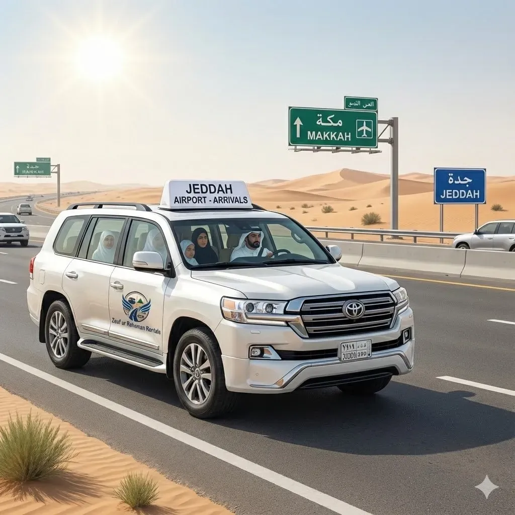 Affordable Airport Pick & Drop from Jeddah to Makkah